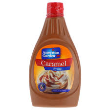 AMERICAN GARDEN CARAMEL SYRUP 680GM