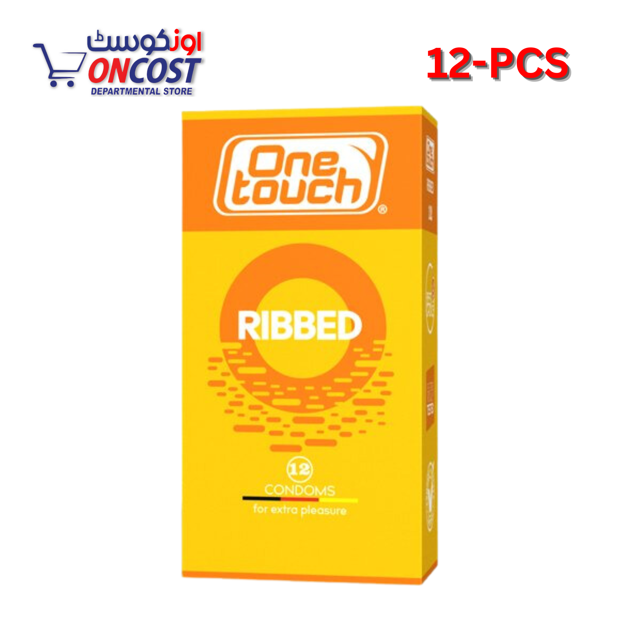 ONE TOUCH RIBBED CONDOM 12PCS