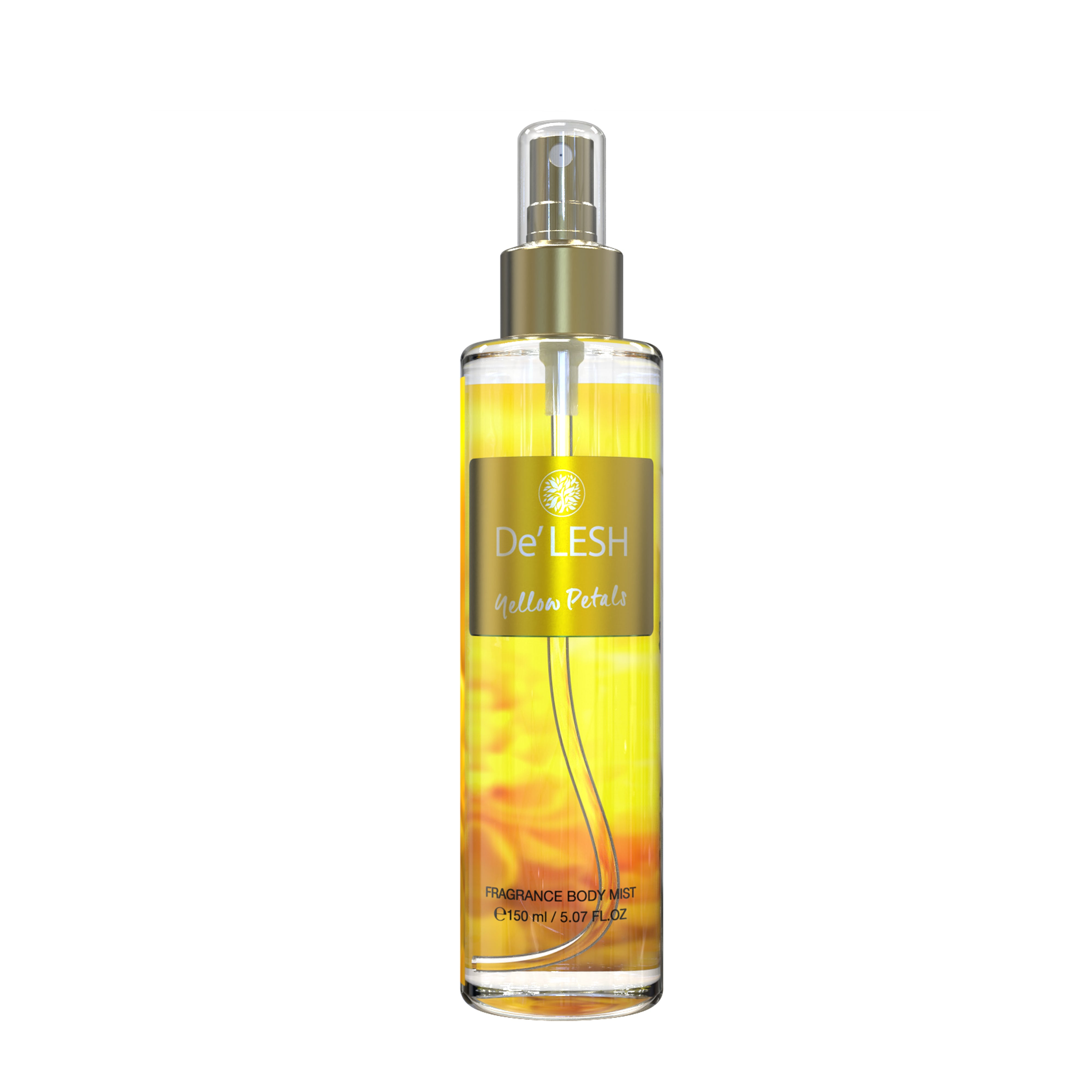 DE'LESH YELLOW PETALS BODY MIST 150ML