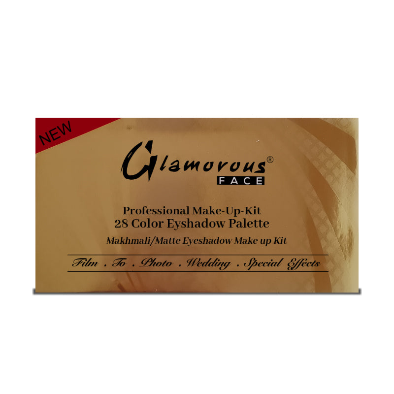 GLAMORUS FACE PROFESSINAL MAKE UP KIT D MAKHMALI EYESHADOW 28CLORS