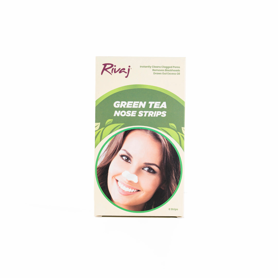 RIVAJ NOSE STRIPS GREEN TEA EXTRACT 6PC