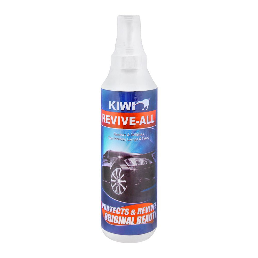 KIWI REVIVE-ALL POLLISH CAR INTERIOR LAMPS & TOYS 250ML