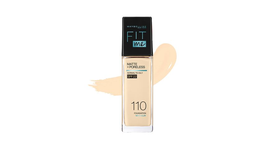 FIT ME MATTE + PORELESS LIQUID FOUNDATION-110 PORCELAIN 30ML