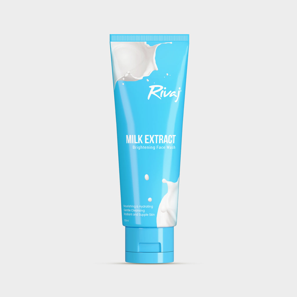 RIVAJ MILK EXTRACT BRIGHTENING FACE WASH 100ML