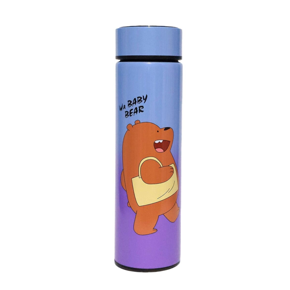 BEARS WATER BOTTLE STAINLESS STEEL HOT & COLD 500ML