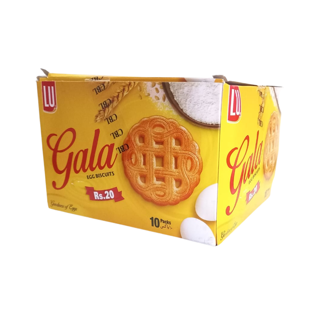 LU GALA EGG BISCUITS 40GM 10PCS BOX