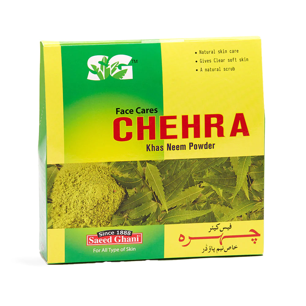 SAEED GHANI CHEHRA KHAS NEEM POWDER 100GM