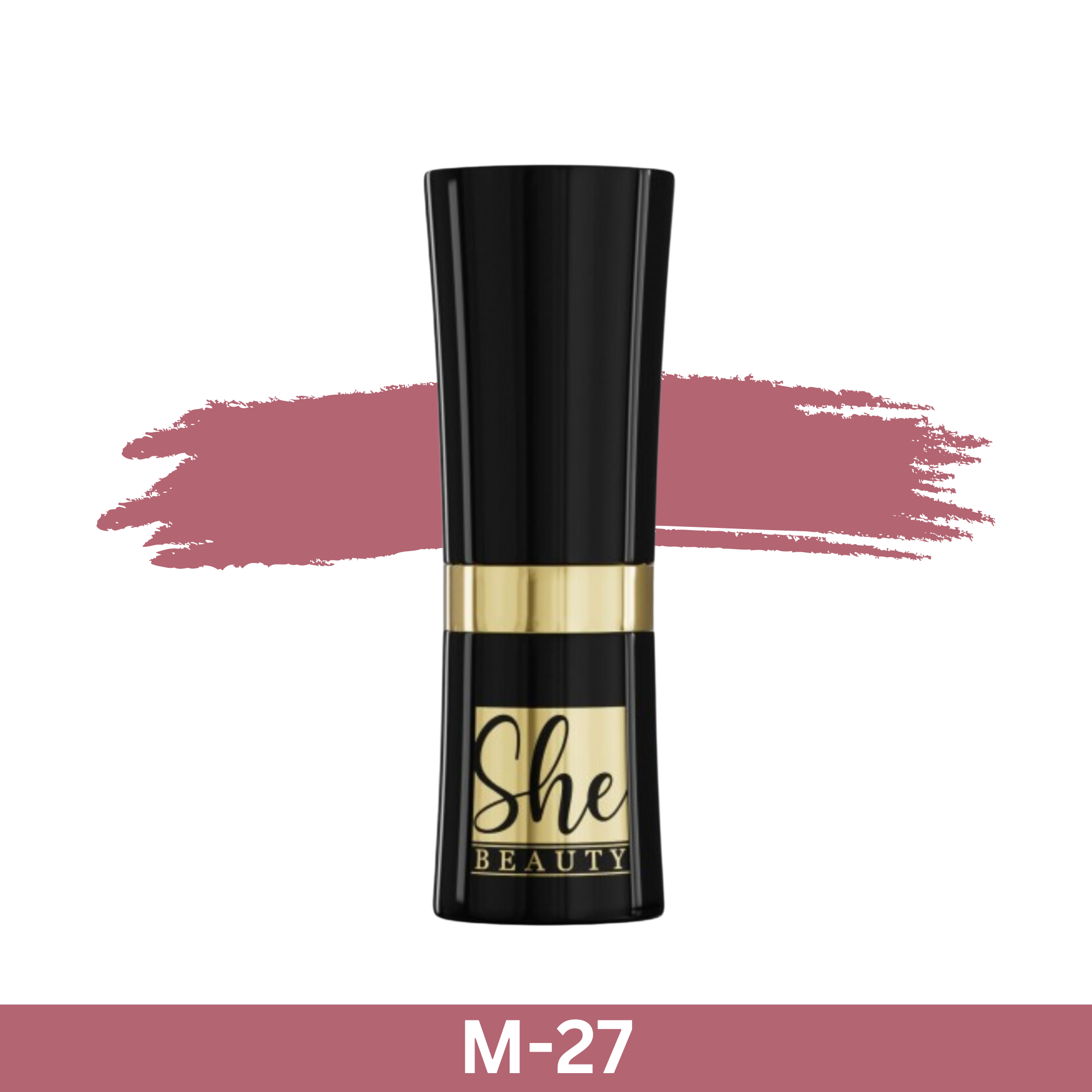 SHE BEAUTY MATTE LIPSTICK M-27