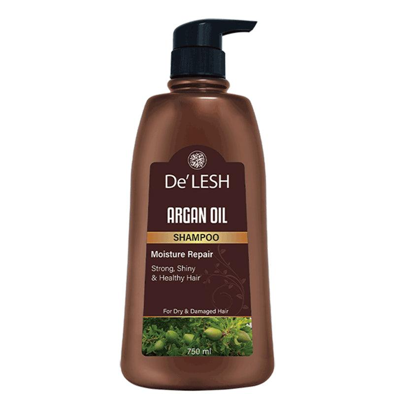 DeLESH ARGAN OIL SHAMPOO MOISTURE REPAIR 750ML